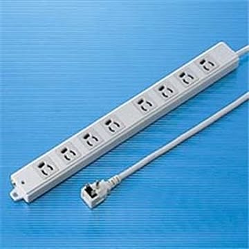 サンワサプライ 工事物件タップ（8個口・3m） TAP-K8L-3