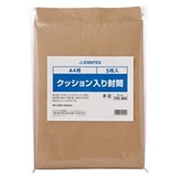 （まとめ）ジョインテックス クッション入り封筒 A4 5枚 B123J×10セット