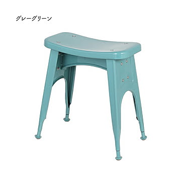 DULTON 組立式 KITCHEN STOOL 幅415x奥行270x高さ460mm グレーグリーン