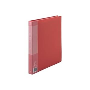 (業務用10セット) ジョインテックス クリアファイル/ポケットファイル 【A4/タテ型 1冊入り】 40ポケット 赤 D048J-RD