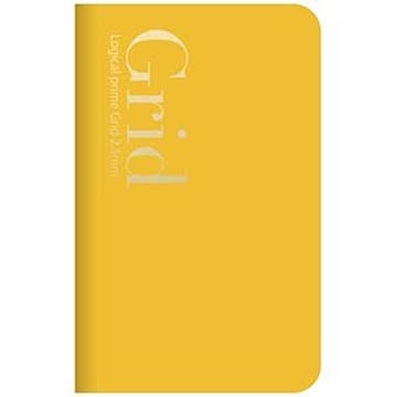 （まとめ） ロジカルプライムノート グリッド2.5 A6スリム／2.5mm方眼／120枚 NA601-3【×5セット】