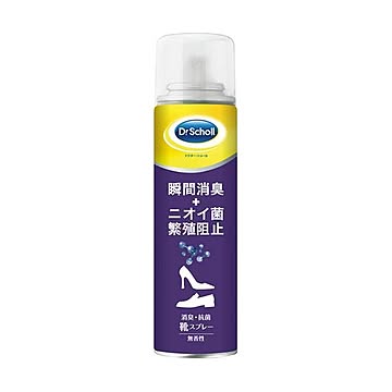 （まとめ）ドクター・ショール 消臭・抗菌靴スプレー 無香性 150ml 1本【×5セット】