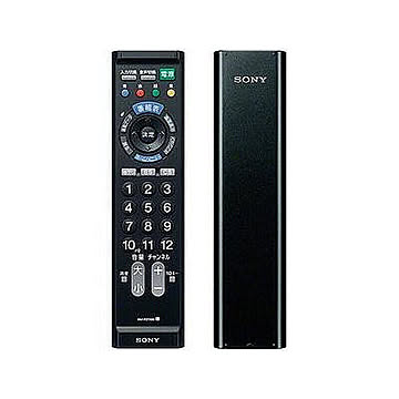 地デジテレビ専用リモコン ブラック ソニー RM-PZ110D-B 管理No. 4905524894455