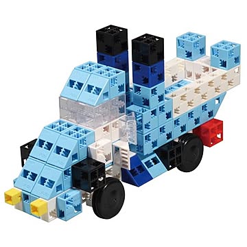 (まとめ)アーテック Artecブロック/カラーブロック 【BLUE RACER】 100pcs ABS製 【×5セット】