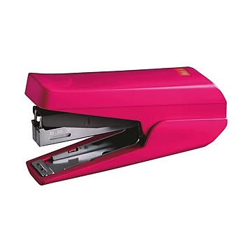 （まとめ）マックス 軽とじホッチキス 20枚とじピンク HD-10TLK/P 1個【×10セット】