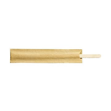 （まとめ）TANOSEE ウッドマドラー160mm 紙袋入 1パック（100本）【×20セット】