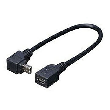 変換名人　USBmini L型ケーブル延長20(上L)　USBM-CA20UL 管理No. 4571284882300