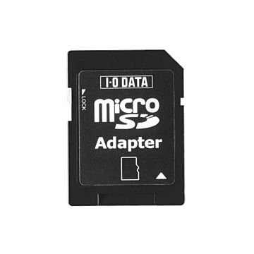 まとめアイオーデータ SD変換カードアダプタ—microSD用 SDMC-ADP 1個×10セット
