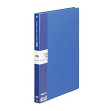 （まとめ）テージー 名刺ホルダー NC-302-02 A4S 300名 青×3セット