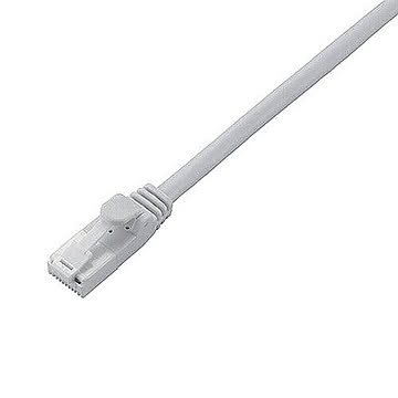 【5個セット】エレコム LANケーブル 3m/簡易パッケージ仕様(ホワイト) LD-CTT/WH3/RSX5 管理No. 4589453003692