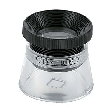 まとめ TRUSCO スケールルーペ目盛付倍率15倍 外径35×全高33mm TL-SL15K 1個 ×10セット