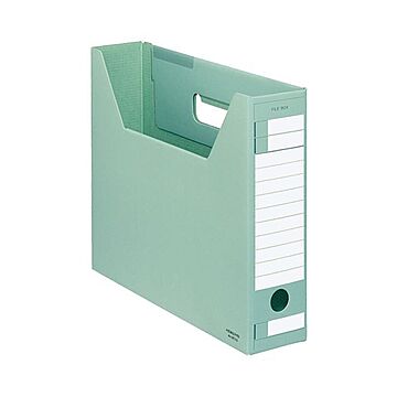 (まとめ) コクヨ ファイルボックス-FS(Dタイプ) A4ヨコ 背幅75mm 緑 A4-SFD-G 1セット(5冊)  【×10セット】