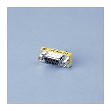 （まとめ）エレコム 超小型アダプタ AD-D9MF【×5セット】
