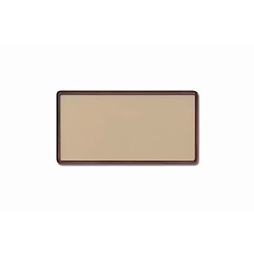 【長方形額】木製フレーム 角丸仕様・縦横兼用 ■角丸長方形額（500×250mm）ブラウン/セピア