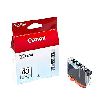 （まとめ） キャノン Canon インクタンク BCI-43PC フォトシアン 6380B001 1個 【×3セット】