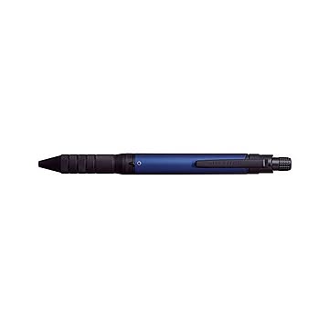 （まとめ） 三菱鉛筆 ユニボール RE3 3色ボールペン 0.5mm BIZ ネイビー 【×5セット】