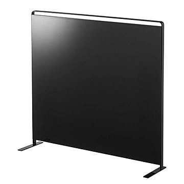 山崎実業 タワー 自立式スチールパネル ブラック