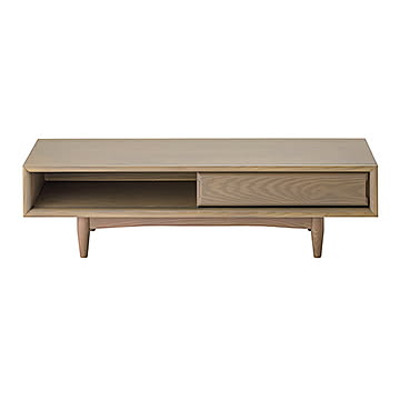 リビングボード 脚部組立式 LV-82-120A 幅1200x奥行400x高さ330mm 桜屋工業