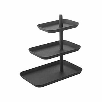 tower タワー(山崎実業) アクセサリー3段トレー タワー 3-TIERED ACCESSORY TRAY 小物収納 メガネトレー 玄関収納