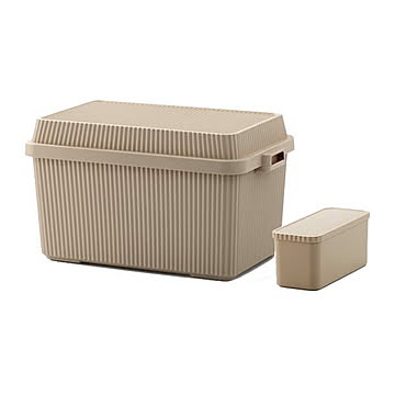 like-it ライクイット スタックアップコンテナー83 STACKUP CONTAINER 83 STC-02S 収納ボックス スタッキング 重ね置き キャンプ 押し入れ クローゼット 日本製