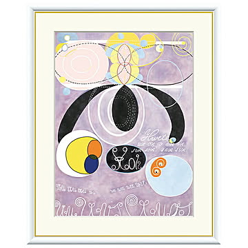額絵 The Ten Largest No.6 Adulthood ヒルマ・アフ・クリント 42x34cm 三幸