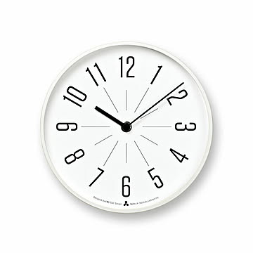 Lemnos レムノス JIJI ジジ AWA CLOCK (掛時計) AWA13-03 / 掛時計 掛け時計 ウォールクロック 壁掛け時計