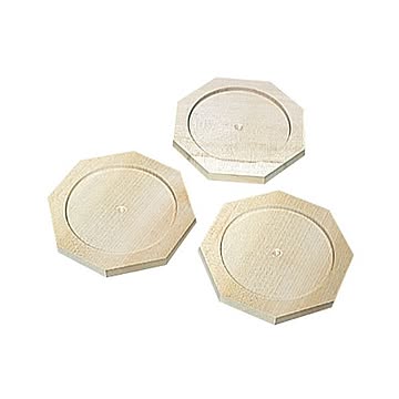 （まとめ） SNZ モザイク用素材 八角コースター 3枚組【×20セット】