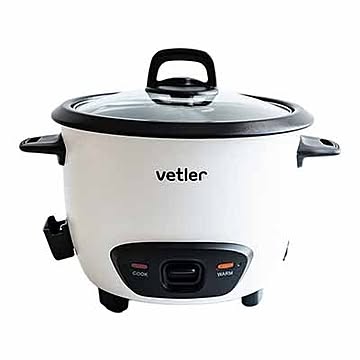 VETLER ヴェトラー EASYCOOKER VOLTON イージークッカー ボルトン VTLGB001 電気鍋 蒸籠 せいろ 蒸し器 保温 マルチクッカー 同時調理 時短家電