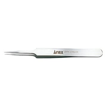 ANEX NO.204 高精度ステンレスピンセット極細鋭型115