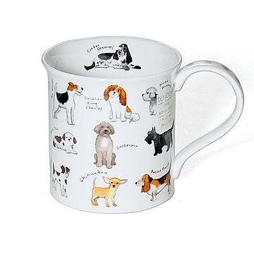 ダヌーン マグ BUTE お気に入りの犬はど～れ？ ANIMAL BREEDS DOG Dunoon Mug