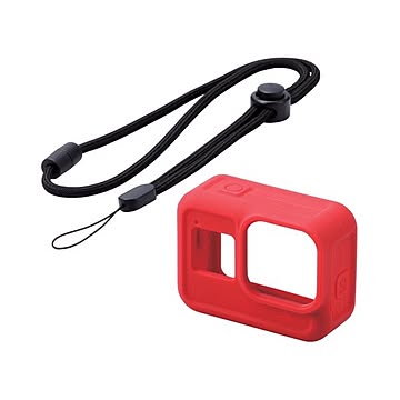 エレコム アクションカメラ用アクセサリ/ZEROSHOCKケース/GoPro HERO8 Black/レッド AC-GP8BZEROCRD