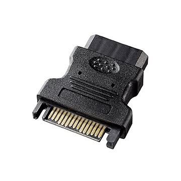 （まとめ）サンワサプライ シリアルATA電源変換アダプタ TK-PWSAD2【×3セット】