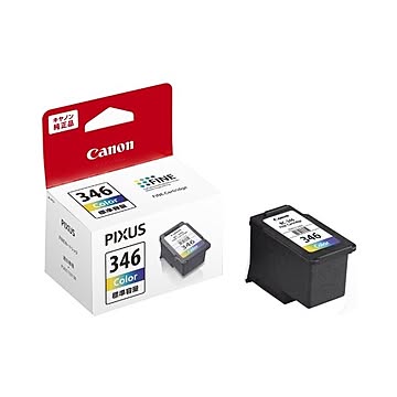 （まとめ） キヤノン インクカートリッジBC-346 3色×5セット