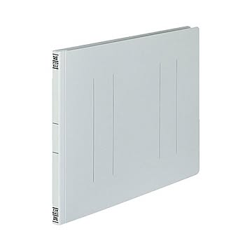 (まとめ) コクヨ フラットファイルV(樹脂製とじ具) B4ヨコ 150枚収容 背幅18mm グレー フ-V19M 1パック(10冊) 【×5セット】