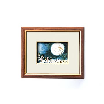 スタンド式フレーム 壁掛け可能 ■いわさきちひろ1500フレーム 十五夜の月