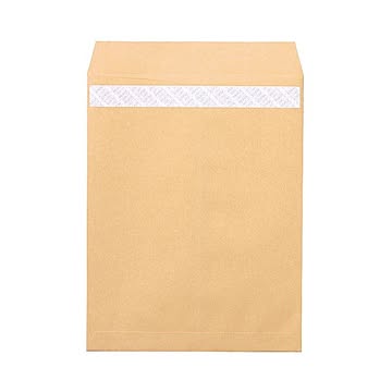 ピース R40再生紙クラフト封筒テープのり付 角3 85g／m2 業務用パック 679 1箱（500枚）