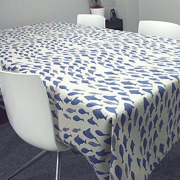 テーブルクロス aitana textil (Y) 撥水 撥油 防汚 洗える テーブルクロス おしゃれ デザイン生地 レジャーシート 生地 布