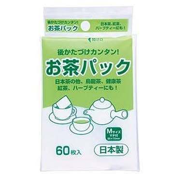 （まとめ） アートナップ お茶パック （ひもなし） 1パック（60枚） 【×40セット】