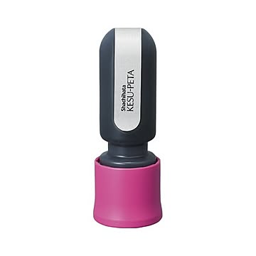 （まとめ） シヤチハタ 個人情報保護のり ケスペタ 30ml ピンク 【×20セット】