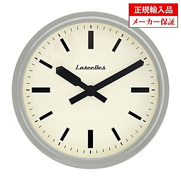 イギリス ロジャーラッセル 掛け時計 [RETRO/LONDON/GREY] ROGER LASCELLES レトロ＆デコクロック 正規輸入品