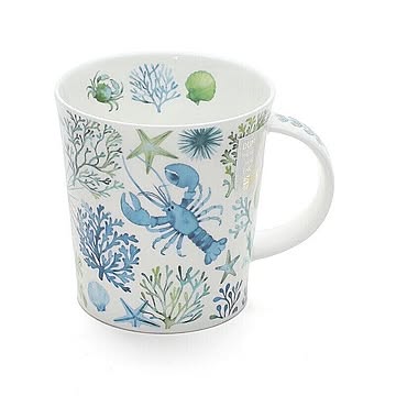 ダヌーン マグ LOMOND 海中探検 ブルー UNDER THE SEA BLUE Dunoon Mug