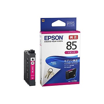 エプソン ビジネスインクジェット用 標準インクカートリッジ（マゼンタ）／約300ページ対応 ICM85