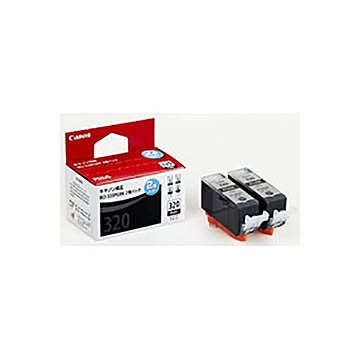 (業務用5セット) 【純正品】 Canon キャノン インクカートリッジ/トナーカートリッジ 【3333B004 BCI-320PGBK ブラック】 2個入り