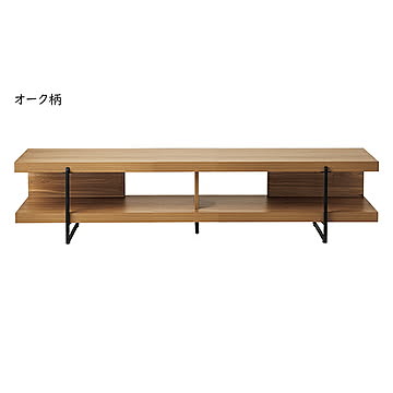リビングボード 組立式 LV-V20-180 幅1800x奥行415x高さ410mm 桜屋工業