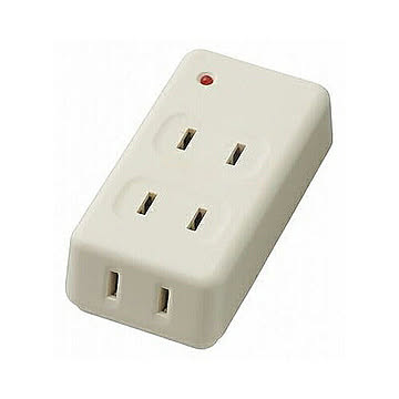 YAZAWA 雷ガード付フロントタップ Y02FUK300WH 管理No. 4966307281336