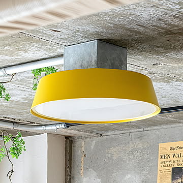 Gram Eight LED シーリングライト マフィン スモークイエロー