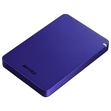 バッファロー USB3.1（Gen.1）対応 耐衝撃ポータブルHDD 1TB ブルー HD-PGF1.0U3-BLA