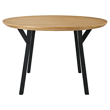 ダイニングテーブル 組立式 DT-22-N110 幅1100x奥行1100x高さ700mm 桜屋工業