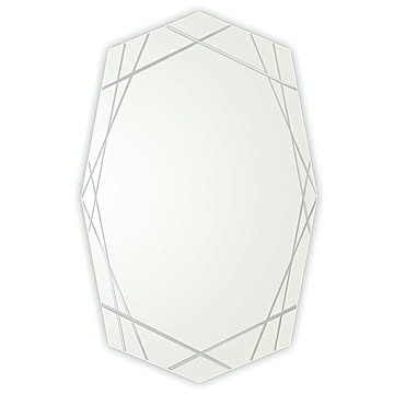 鏡 ウォールミラー MORDEN DA-Y 幅500x奥行30x高さ785mm 塩川光明堂