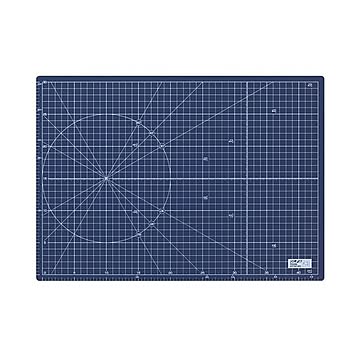 (まとめ) オルファ ふたつ折りカッターマット A3 ネイビー （文具専用） 223BSNV 1枚 【×5セット】